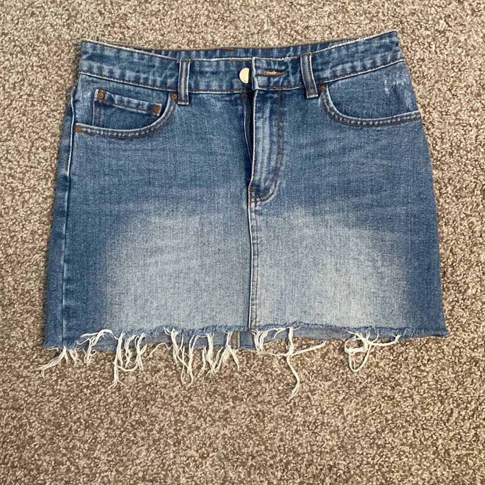Denim skirt